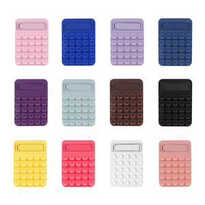 Support de téléphone portable multifonctionnel en silicone à ventouse 25 points, design pliable auto-adhésif antidérapant pour bureau - Product Image 3