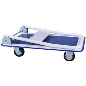 Troli Gudang Lipat Industri, Troli Platform, Gerobak Transportasi untuk Gudang, Hotel, dan Pengangkutan Kargo, OEM Dapat Disesuaikan - Product Image 6