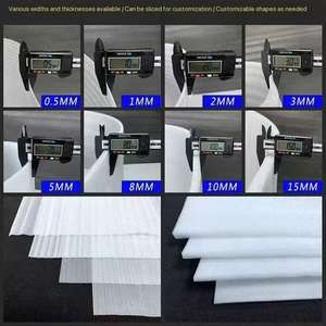 Rouleau de mousse EPE blanc souple pour la vente mondiale Matériau de rembourrage protecteur avec fonction sans couture - Product Image 5