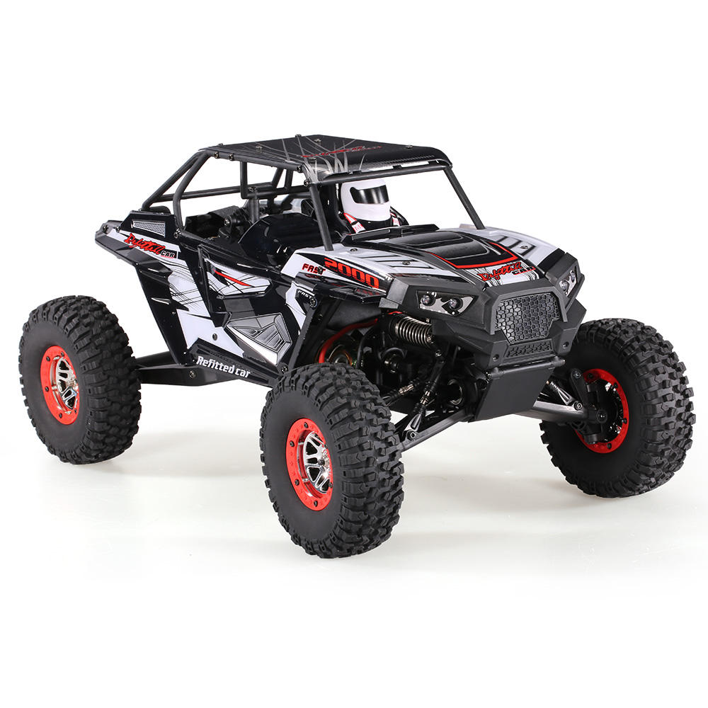 WLtoys 10428-B2 1/10 Scale 4WD Rock Crawler RC Car - 50Km/h Off