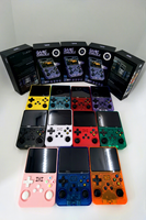 Console de jeu portable R36S avec système Arkos, 64 Go, 15000 jeux, écran 3,5 pouces, console de jeu vidéo portable rétro classique