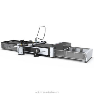 Jinan AOL 1625 CNC cortador de cuchillos <span class=keywords><strong>caja</strong></span> de dibujos animados de cartón pegatinas con herramienta de rueda plegada cuchillo oscilante cuchillo de fresado - Product Image 1