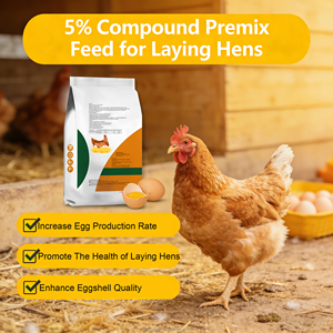 Aditivos Alimenticios Premium en Premix para Gallinas Ponedoras con Vitaminas y Minerales Equilibrados para Cría y Producción - Product Image 4