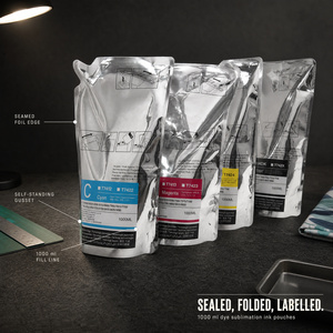 Bolsa de Recarga de Tinta de Sublimación de 1000 ml Compatible con Epson SureColor F6080 F7180 F9280 T7421, Venta al por Mayor para Impresión a Granel - Product Image 1