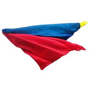 Close up <span class=keywords><strong>Double</strong></span> Color sciarpa Bound Edge Silk Change Color fazzoletto a quattro colori <span class=keywords><strong>Magic</strong></span> Trick Prop Trick - Product Image 2