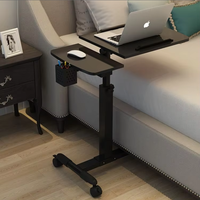 Bureau d'ordinateur en bois réglable de haute qualité Table de support Portable porte-stylo extensible petite Table de lit d'ordinateur portable pour une utilisation scolaire