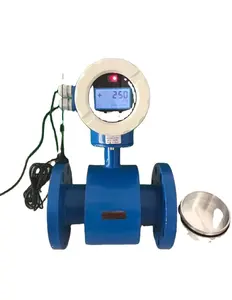 DN50 Durchflussmesser wasser Dampf flow meter preis 4-20ma mit RS485 Elektromagnetische Durchflussmesser