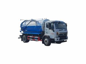 4x2 DFAC Vacuum Truck Water Ring Vacuum Pump Stable in Hot Weather, Powerful Suction for Sewage, Feces and Sludge Transportation - Product Image 1