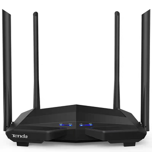 Tenda Ac10 1200Mbps Dual-Band Gigabit <span class=keywords><strong>Router</strong></span> Không Dây 2.4G 5G 4 Antenna 6DBi Không Dây Ac1200 Với SC Kết Nối Tiếng Anh Phiên Bản - Product Image 2