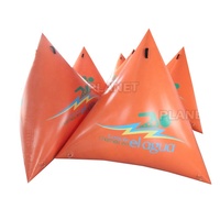 Marqueurs de course à voile gonflables pour Triathlon, 2 pièces, marqueurs professionnels