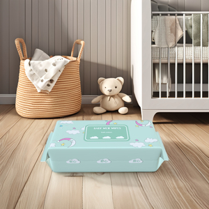 Lingettes humides pour bébé Pure Water 80 unités pour le nettoyage et l'hygiène du bébé - Product Image 3