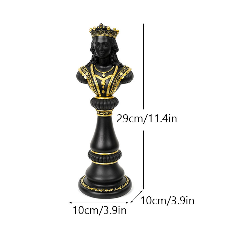 Figure échecs-reine noire