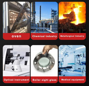 Coperchio Industriale in Vetro Borosilicato di Alta Qualità <span class=keywords><strong>per</strong></span> Finestra di Ispezione, Resistente al Calore, <span class=keywords><strong>per</strong></span> Uso in Cucina e Hotel, Garanzia di 5+ Anni - Product Image 5