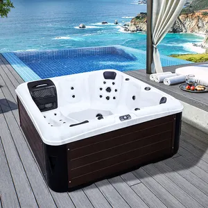 JY8008 Garden Luxury Spas Best Seller 7 Seats Massage Hot Tub Spa for Outdoor Jacuzzi