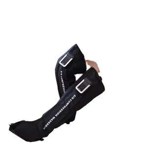 Système de soutien postural portable ES-M66 personnalisé avec 5 ensembles d'airbags, télécommande sans fil rechargeable pour massage des jambes - Product Image 1