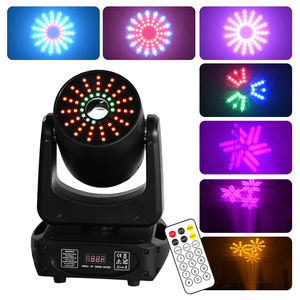 Projecteur de scène LED intelligent IP65 à tête mobile laser RVB pleine couleur avec faisceau prismatique, contrôle DMX512/activation sonore, <span class=keywords><strong>compatibilité</strong></span> <span class=keywords><strong>Nest</strong></span> - Product Image 2