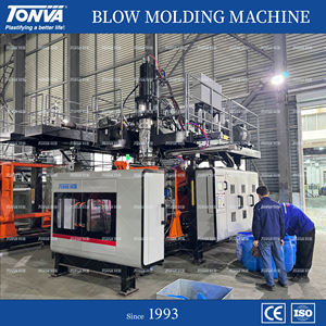 प्लास्टिक 50L 60L 150L बाल्टी ड्रम ब्लो मोल्डिंग बनाने की मशीन - Product Image 2