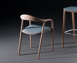 Sedia <span class=keywords><strong>da</strong></span> <span class=keywords><strong>Pranzo</strong></span> di Lusso Stile Nordico di Alta Qualità in Legno Massello con Struttura in Legno di Rovere e Seduta in Pelle per <span class=keywords><strong>Sala</strong></span> <span class=keywords><strong>da</strong></span> <span class=keywords><strong>Pranzo</strong></span> - Product Image 5