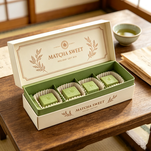 <span class=keywords><strong>Boîte</strong></span> d'emballage personnalisée avec fenêtre pour la présentation de gâteaux et de pâtisseries, vente en gros - Product Image 2