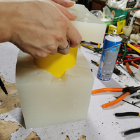 Petites pièces en plastique et en métal usinées par CNC / Moulage sous vide Prototypage rapide Copie du même échantillon / Service d'impression 3D