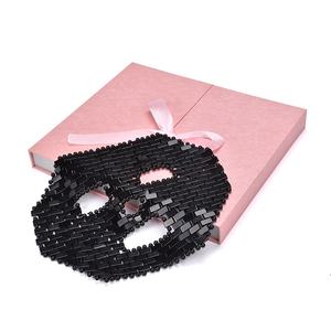 Herramientas de Masaje Facial de Obsidiana Negra con Rodillos Dobles, Portátiles y Cómodas para el Cuidado de la Piel, Marca Mushang - Product Image 2