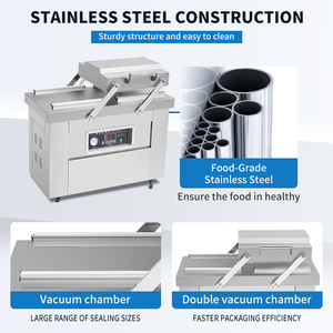 Dz400/SA電気二重室真空シーラー肉と食品包装機ポーチメーカー駆動 - Product Image 4