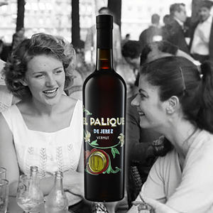 Fabriqué en Espagne EL PALIQUE DE JEREZ Vermouth 750ml Vin apéritif mi-sucré à servir avec une petite tranche de pomme - Product Image 4