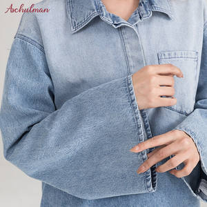 Aschulman <span class=keywords><strong>Ensemble</strong></span> chemise musulmane en jean personnalisé <span class=keywords><strong>Ensemble</strong></span> chemise et <span class=keywords><strong>pantalon</strong></span> <span class=keywords><strong>pour</strong></span> femmes musulmanes Ensembles chemise et <span class=keywords><strong>pantalon</strong></span> en denim 2 pièces islamique modeste <span class=keywords><strong>pour</strong></span> femmes - Product Image 3