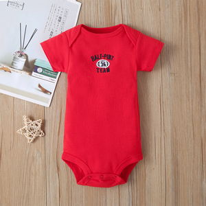 Tuta neonato neonato neonato vestiti bambino 100% cotone Boutique abbigliamento tuta di alta qualità - Product Image 3
