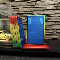 Étui magnétique en aluminium anti-UV pour cartes gradées PSA/CGC/CCIC 35PT – Protection résistante aux rayures pour cartes gradées