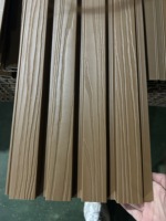 Humedad Antiestático Insonorizado Exterior WPC Panel de pared Superficies ricas Plástico Uso doméstico-para apartamentos Casas Balcones
