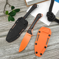 Couteau fixe BM-ALTITUDE 15201 EDC, manche intégral, haute dureté, couteau de survie pour le camping, outil multifonctionnel pour la nature sauvage