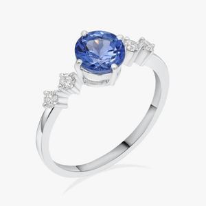 Pulseras de Tanzanita en Venta, Plata de Ley 925, Piedra Preciosa de Tanzanita, Anillos de Tanzanita para Mujer - Product Image 4