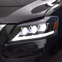 Ensemble de phares LED KGKB pour Toyota Camry XV40 6ème génération 2006-2011, lentille de projecteur améliorée, clignotant séquentiel, Plug & Play