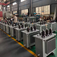 Transformateur immergé dans l'huile triphasé moyenne et haute tension 500 KVA 13,8 KV/480 V pour station de distribution d'équipement industriel