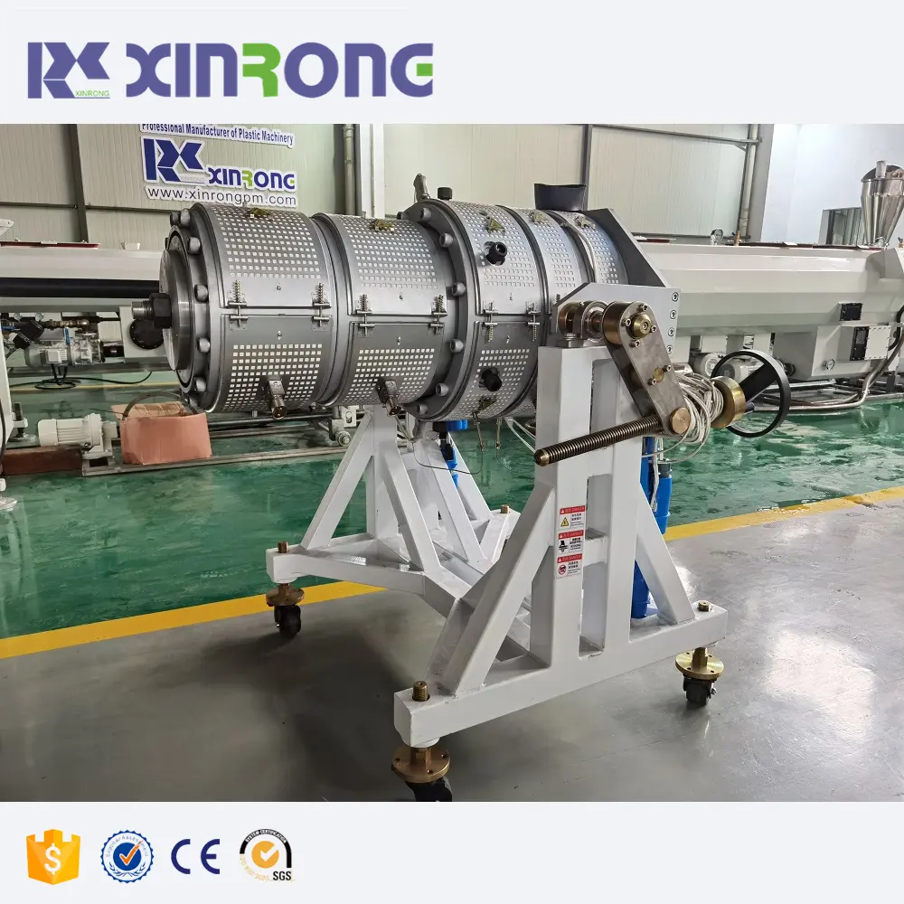 pvc-extrudermaschine xinrongplas pvc-rohr-herstellungsmaschine 20-630 mm