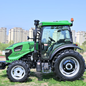 Tractor Compacto Versátil con Cargador Frontal, Tractor de 90HP con Cabina Climatizada para Pequeñas Granjas y Jardinería - Product Image 2