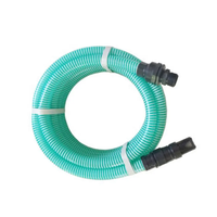 0.5-1.2mm diamètre 75mm Irrigation PVC extensible Flexible ondulé pompe de jardin aspiration eau tuyau d'arrosage tuyau pour pompe à eau