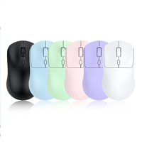 Mouse Game nirkabel ergonomis, Mouse PC nirkabel, mode ganda, ponsel komputer, Universal