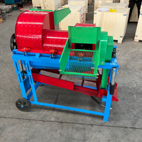 Machine à battre automatique multifonctionnelle économique et durable pour la séparation des grains