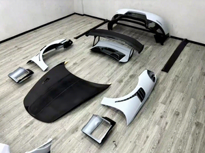 Kits de Carrocería de Polipropileno Sin Pintar en Negro, Versión Chopin <span class=keywords><strong>GT2</strong></span> RS, para <span class=keywords><strong>Porsche</strong></span> 911/991, Recién Llegados - Product Image 2