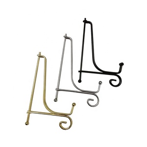 Modern Çevre Dostu Katlanabilir Taşınabilir Çok Fonksiyonlu Hafif Altın/Siyah Fotoğraf Sergi Standı Geri Dönüştürülebilir <span class=keywords><strong>DIY</strong></span> Sergilemek İçin - Product Image 3