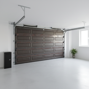 Porte de <span class=keywords><strong>garage</strong></span> moderne en acier coloré, pliante verticale, isolée, prépeinte, en acier galvanisé, pour villa résidentielle et salle d'exposition - Product Image 3