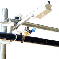 Capteur de refroidissement ultrasonique pour bovins contre le stress thermique, contrôleur de pulvérisation automatique IP67 pour système de brumisation en élevage