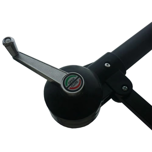 <span class=keywords><strong>Sombrilla</strong></span> Moderna de Acero <span class=keywords><strong>3x3</strong></span> para Exteriores, Tipo Banana, 1.5m, para Cafés, Hoteles, Terrazas, Patios, Restaurantes, Playa, Duradera - Product Image 4