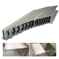Gain de place pour table de cuisine Rail coulissant télescopique en aluminium à plusieurs sections Mécanisme de table à manger coulissante