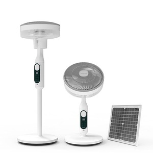Rechargeable Solar Fan Portable Air Circulation With Control Pure Copper Brushless Motor for Home & Camping SF01 Solar Fan With - Product Image 3