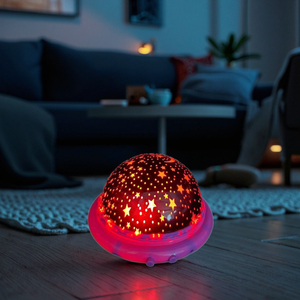 Hiện Đại Nhà Abs Sao Thạc Sĩ LED Đĩa Bay Máy Chiếu Điều Khiển Từ Xa Bầu Trời Đêm Ngủ Bầu Không Khí Ánh Sáng - Product Image 2