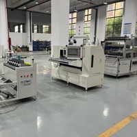 Machine à plisser le ruban adhésif entièrement automatique à grande vitesse pour ligne de production de médias filtrants