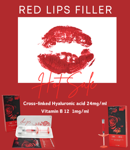 <span class=keywords><strong>Prix</strong></span> compétitifs - Injection pour les lèvres de 1 ml de couleur rouge avec vitamine B12 pour un volume de lèvres attrayant et une couleur rouge naturelle - Product Image 3